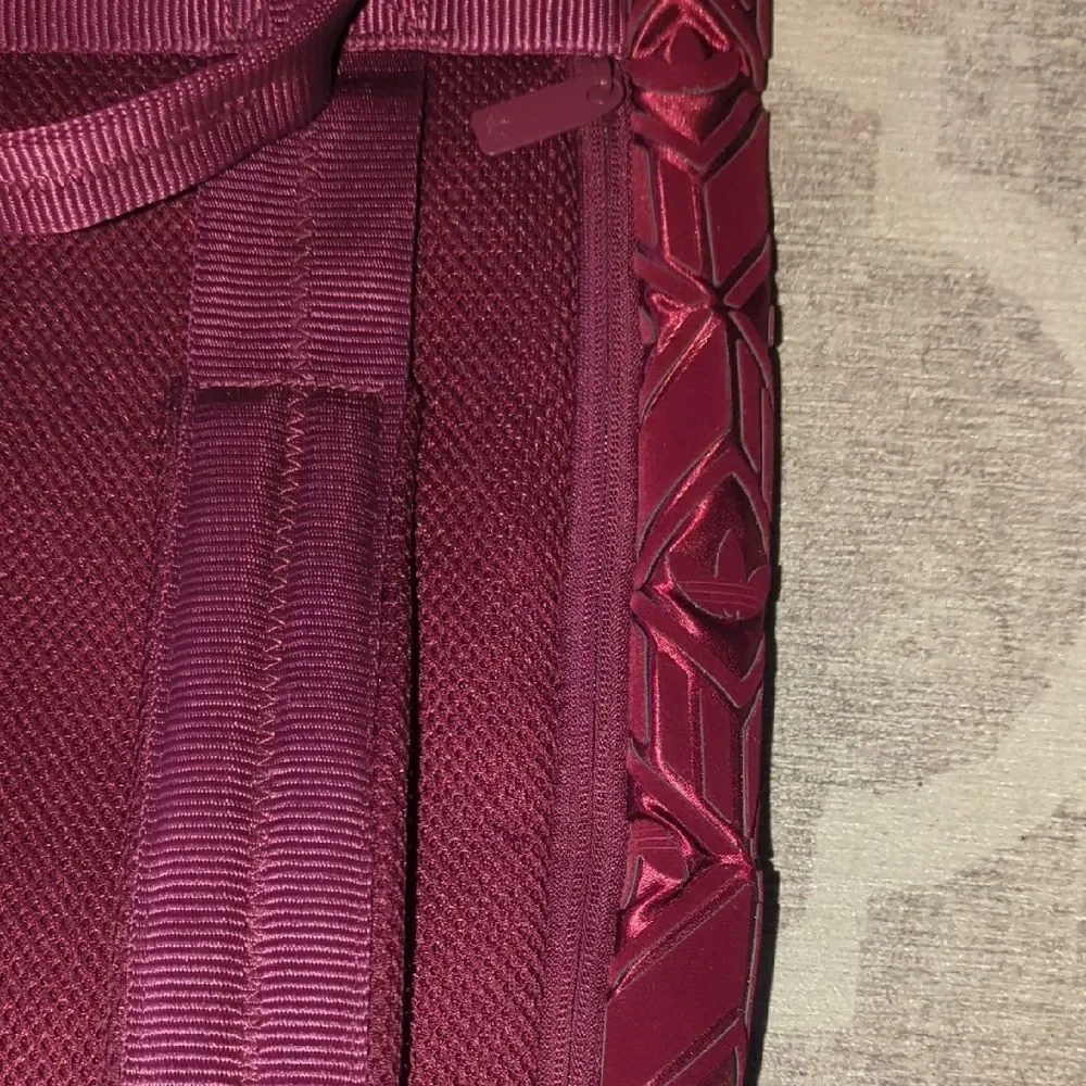 Adidas Magenta Backpack Felt Detail Rare